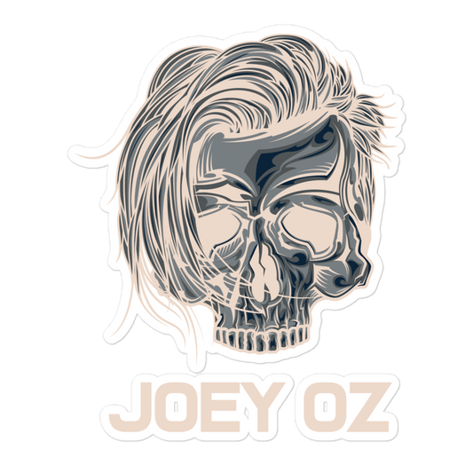 Joey Oz Skull Sticker