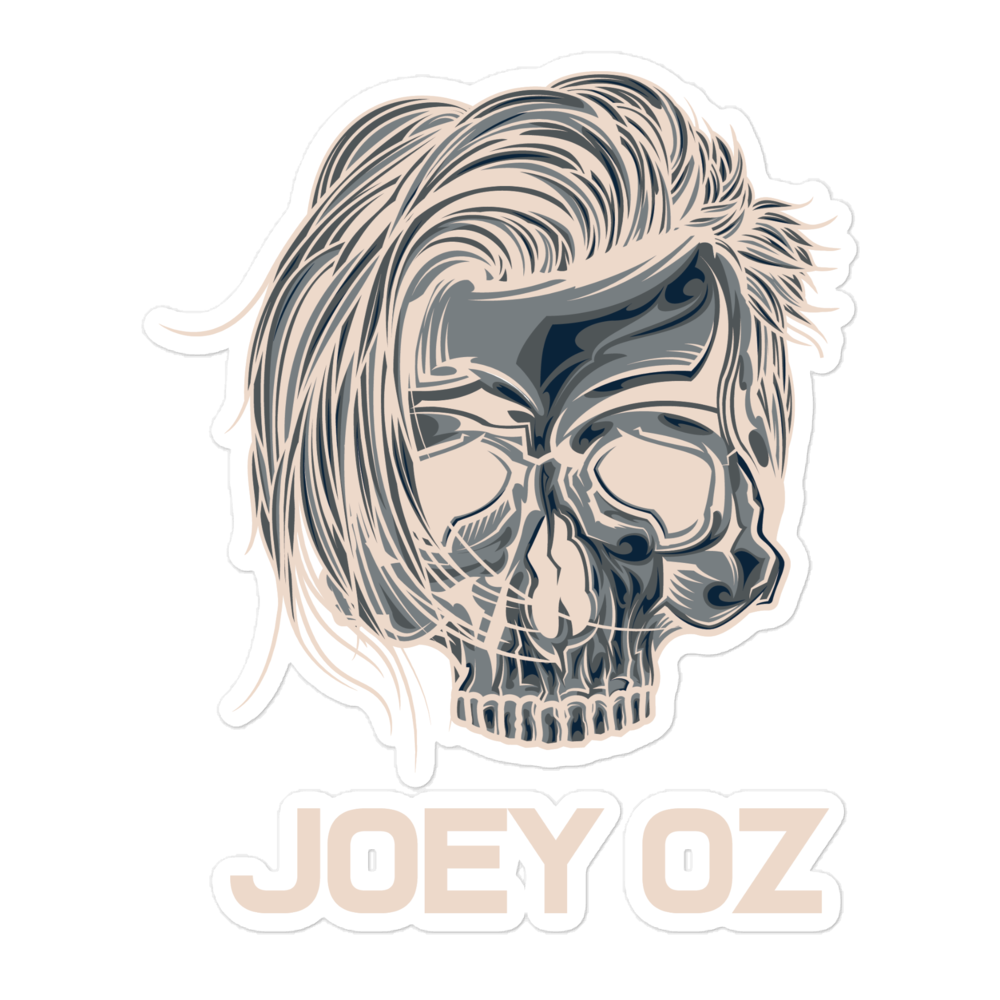 Joey Oz Skull Sticker